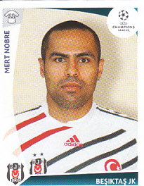 Mert Nobre Besiktas JK samolepka UEFA Champions League 2009/10 #120